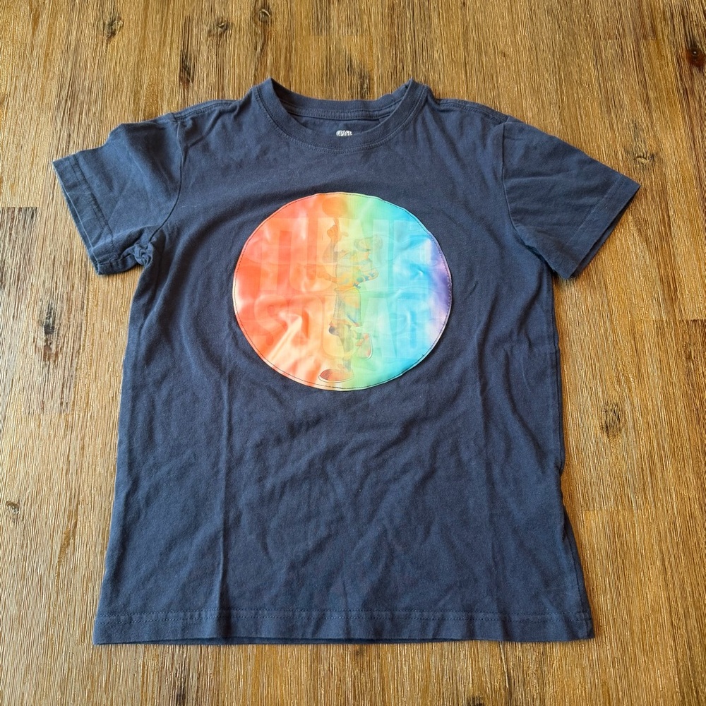 3/20$ Space Jam kids navy shirt tee with 3D graphic size 8